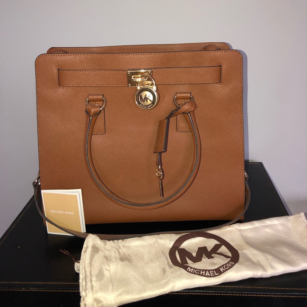 Michael Kors Brown Satchel Tote